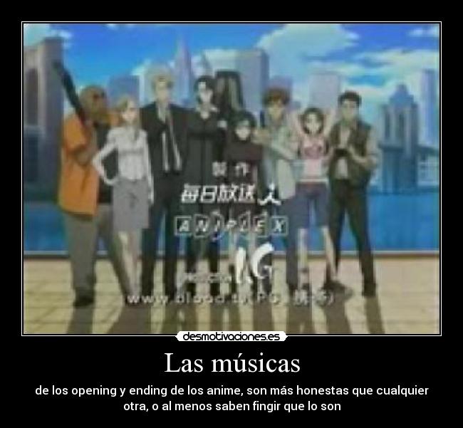 carteles las musicas desmotivaciones