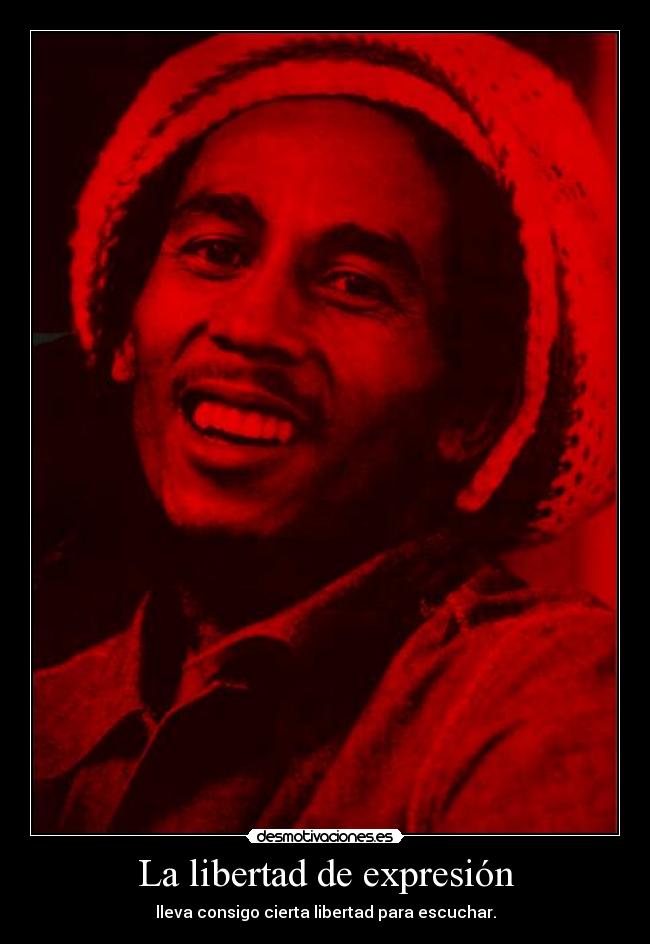 La libertad de expresión -