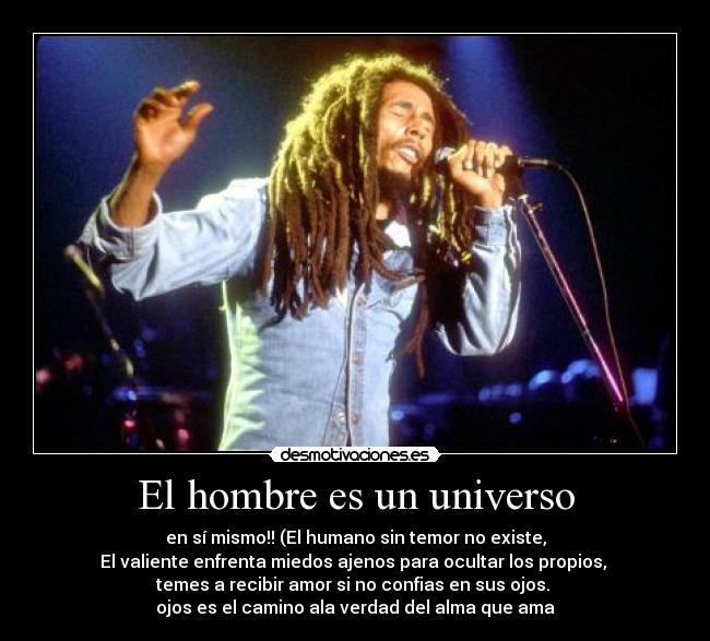 El hombre es un universo -
