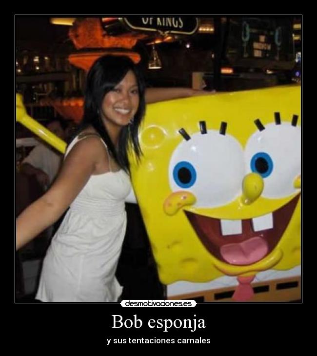 carteles bob esponja desmotivaciones