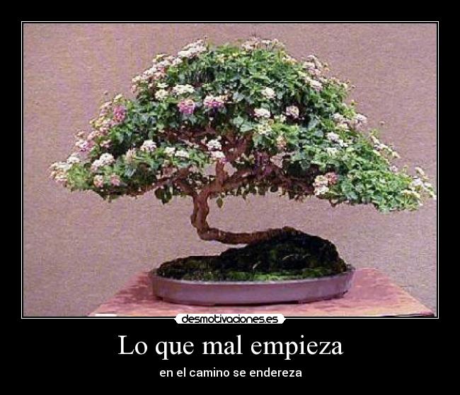 Lo que mal empieza -