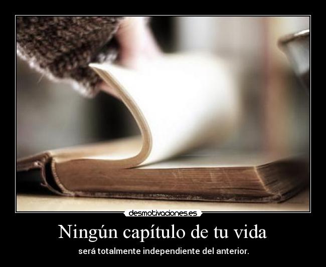 carteles vida capitulos vida desmotivaciones