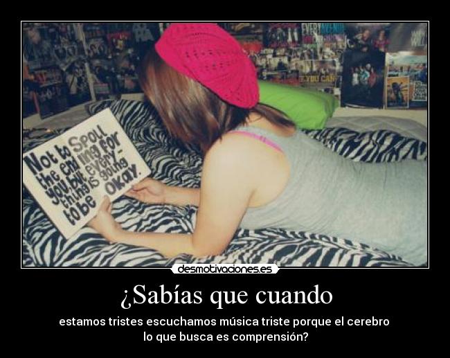 ¿Sabías que cuando -