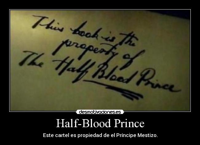 Half-Blood Prince - 