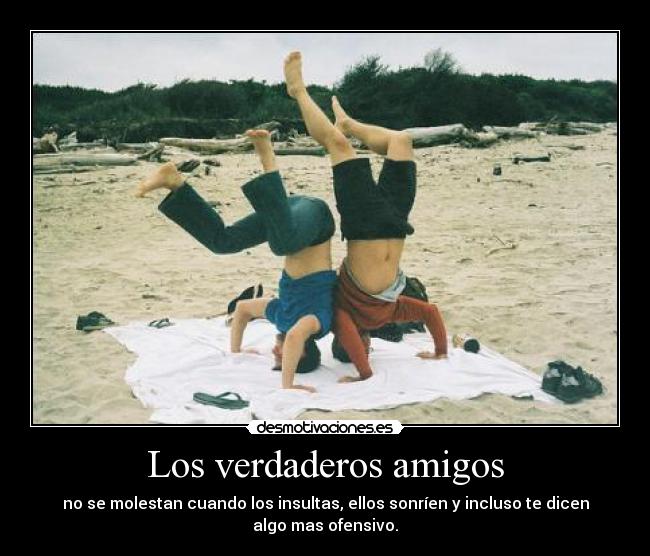 Los verdaderos amigos -