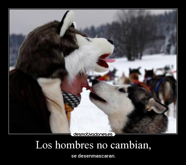 Los hombres no cambian, - 