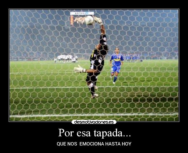 Por esa tapada... - QUE NOS EMOCIONA HASTA HOY
