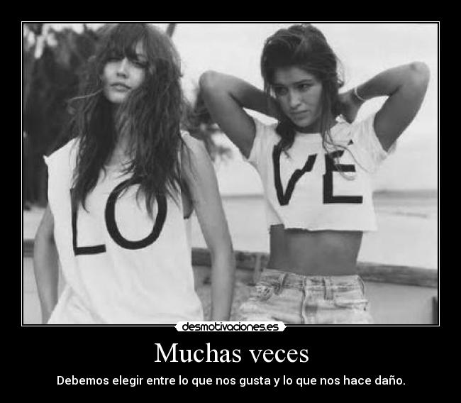 Muchas veces -
