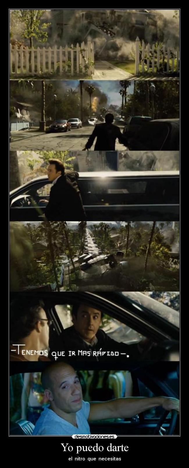 Yo puedo darte - el nitro que necesitas