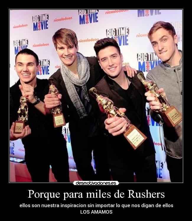 Porque para miles de Rushers - 