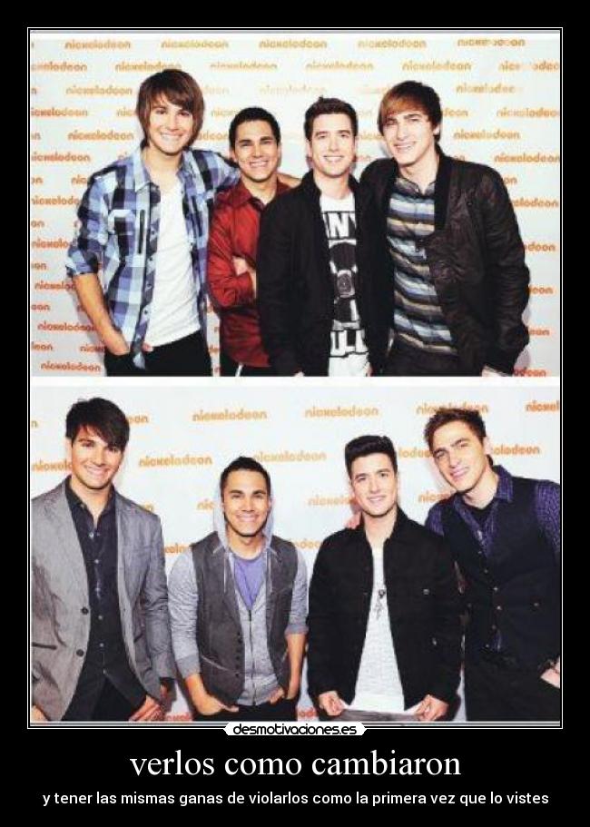 carteles big time rush desmotivaciones