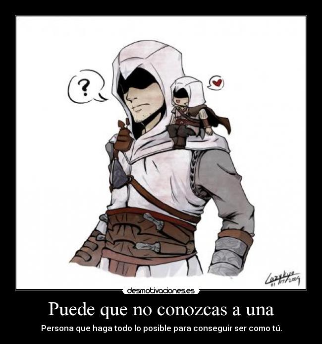 carteles altair ezio desmotivaciones