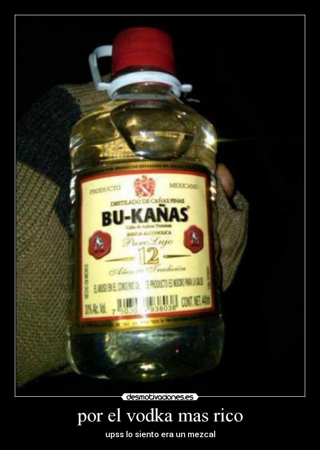 por el vodka mas rico - 