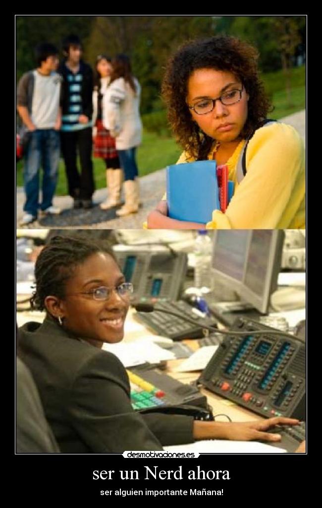 ser un Nerd ahora -