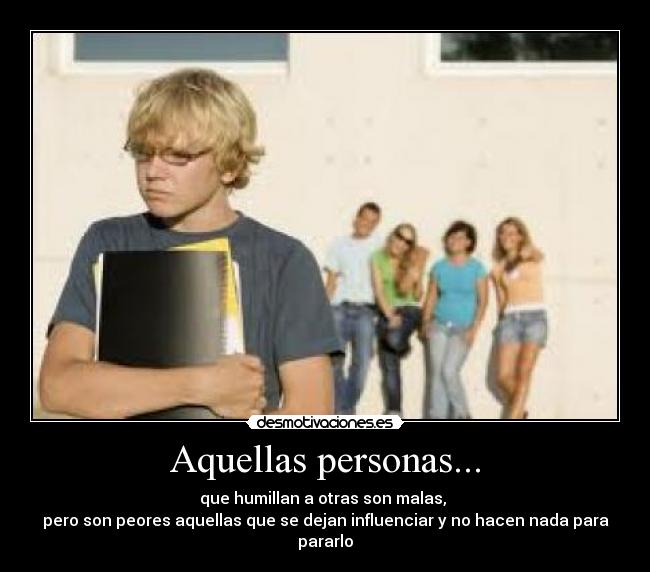 Aquellas personas... - 
