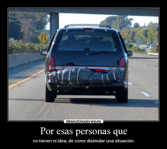 Por esas personas que - 