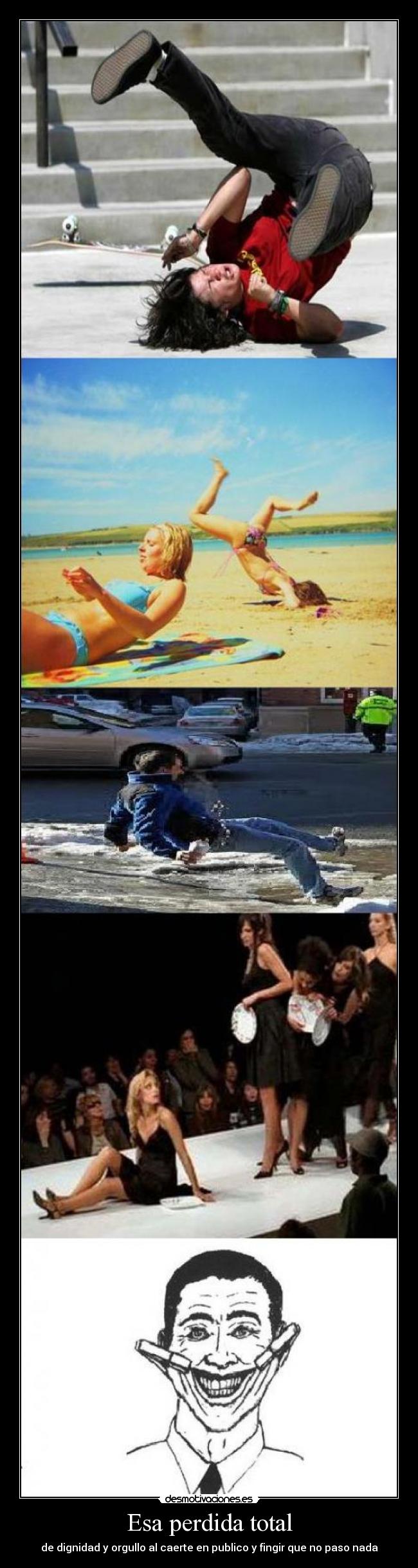 carteles dignidad caerte fingir desmotivaciones