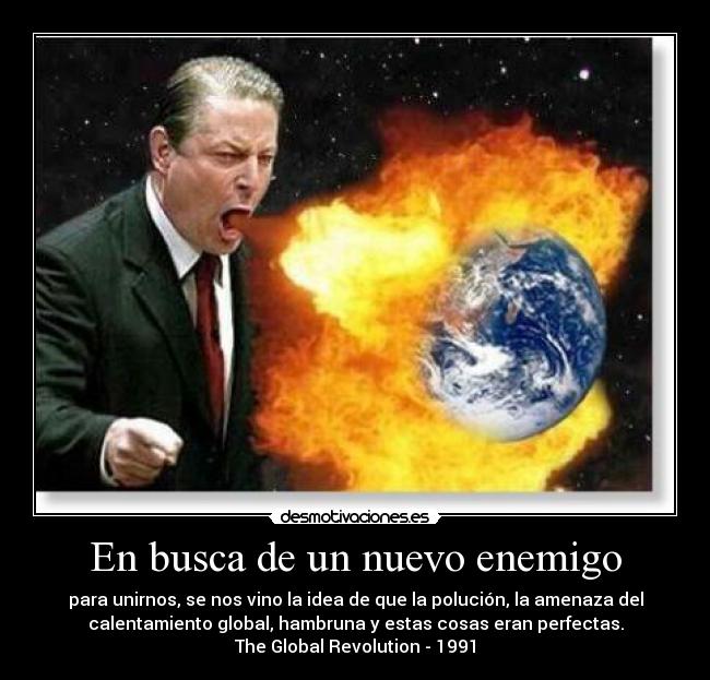 carteles enemigo thanatoslothar calentamiento global timo desmotivaciones