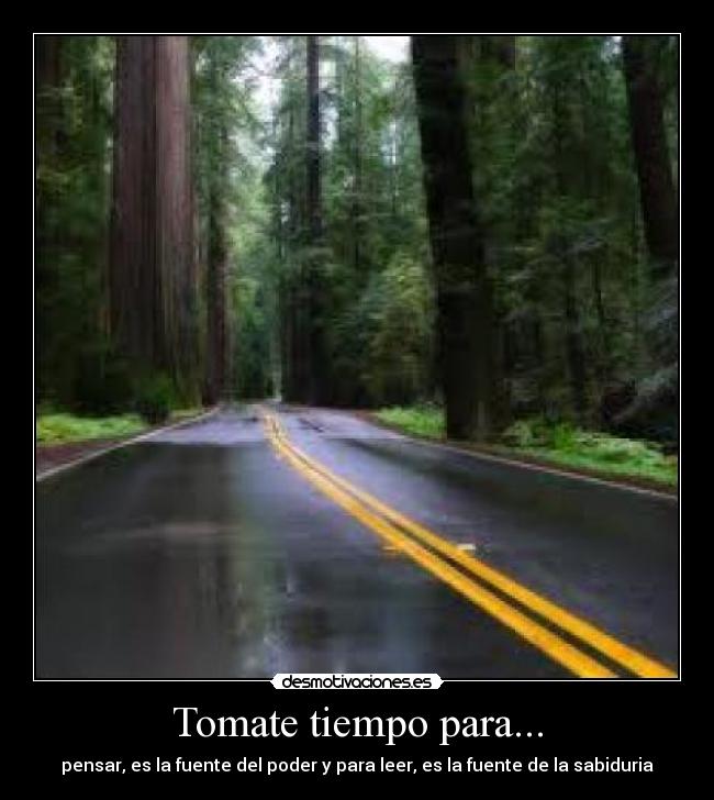 Tomate tiempo para... - 