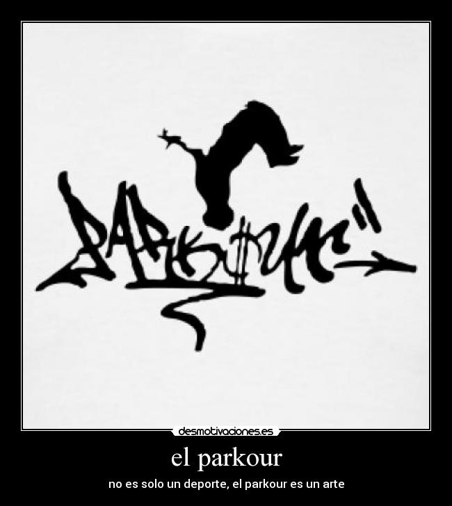 el parkour -