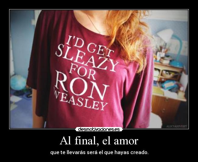 Al final, el amor - 