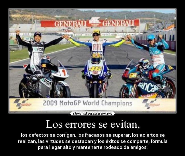 Los errores se evitan, -