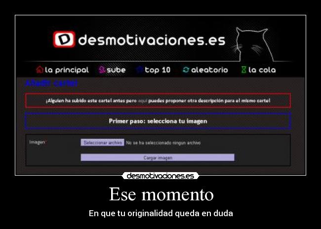 Ese momento -