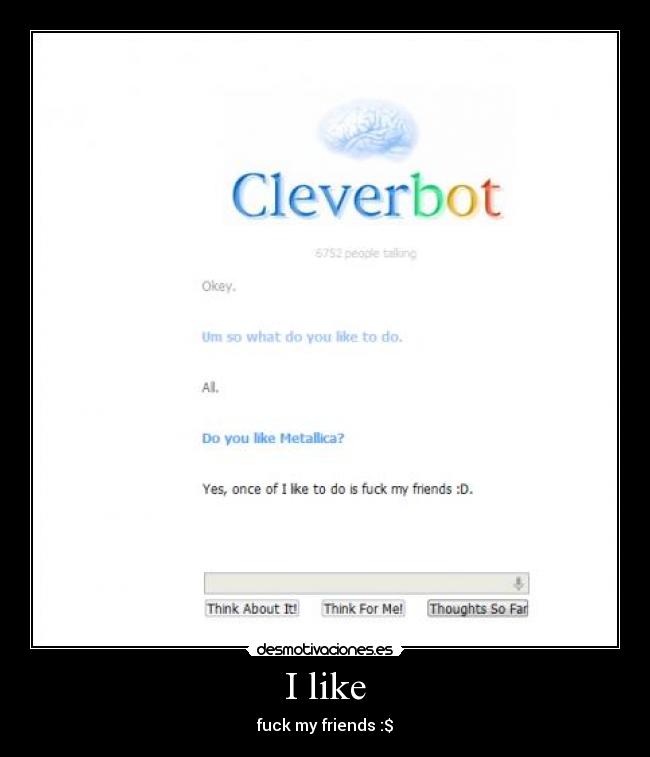 I like - fuck my friends :$