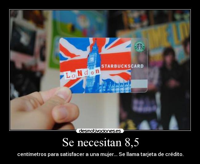 Se necesitan 8,5 - 