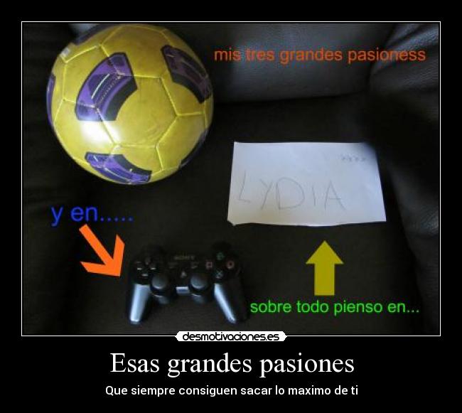 Esas grandes pasiones - 