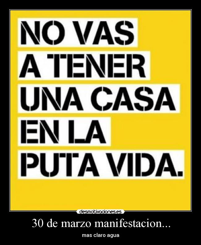 30 de marzo manifestacion... - 