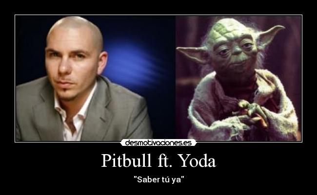 Pitbull ft. Yoda - Saber tú ya