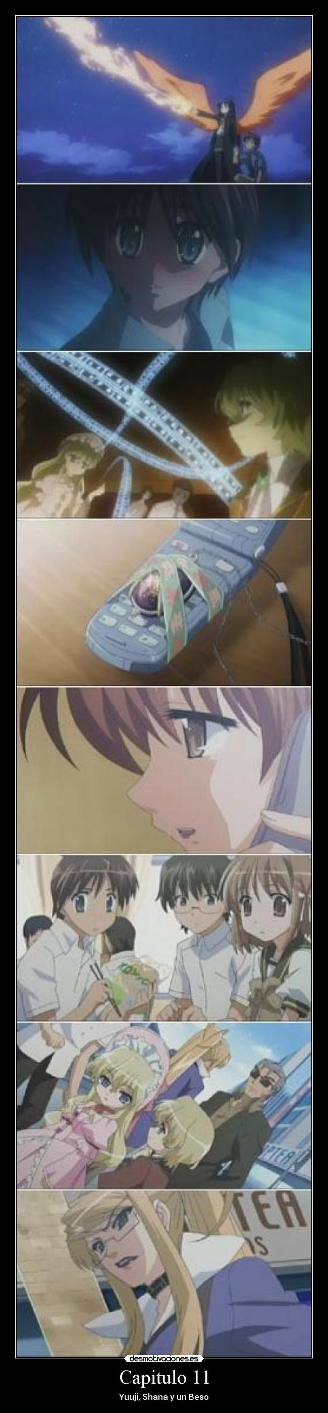 carteles shakugan shana capitulo anime desmotivaciones