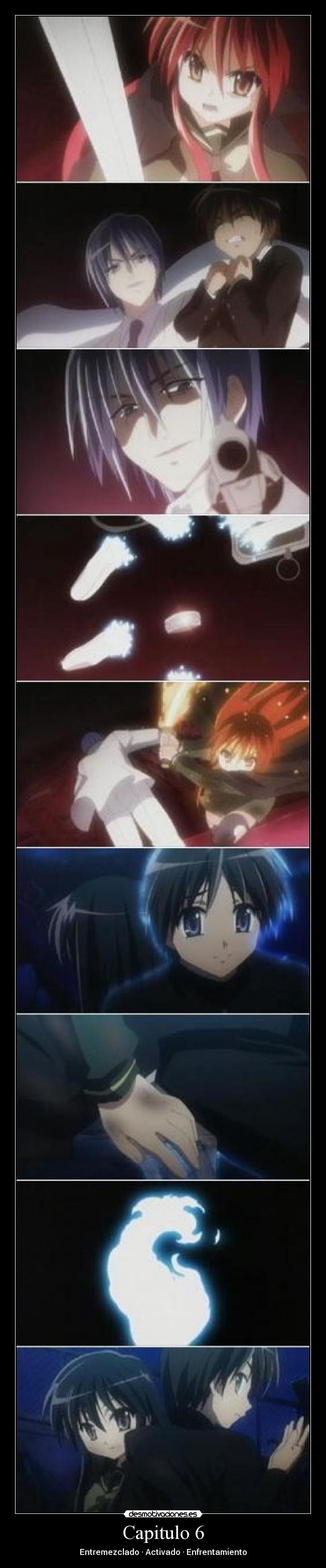 carteles shakugan shana capitulo anime desmotivaciones