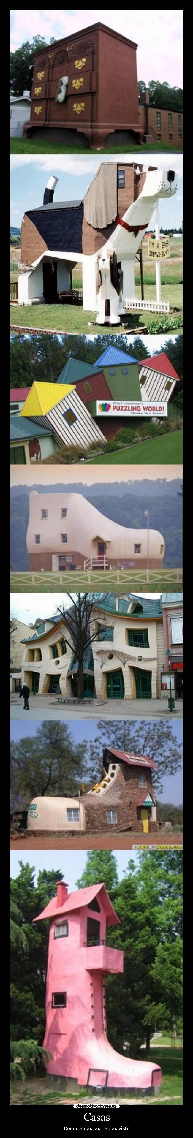 Casas - Como jamás las habías visto