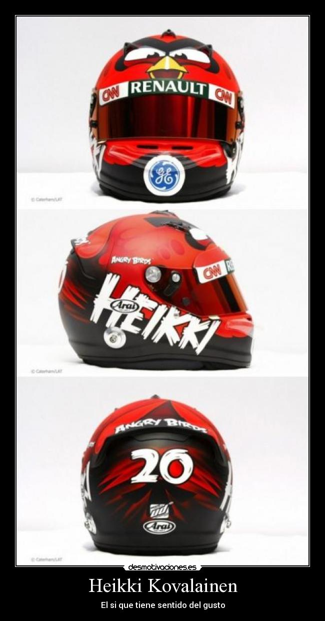 Heikki Kovalainen - El si que tiene sentido del gusto