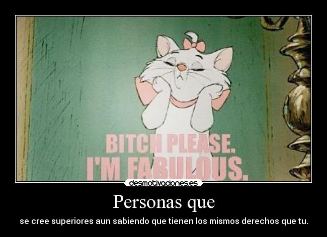 Personas que - 