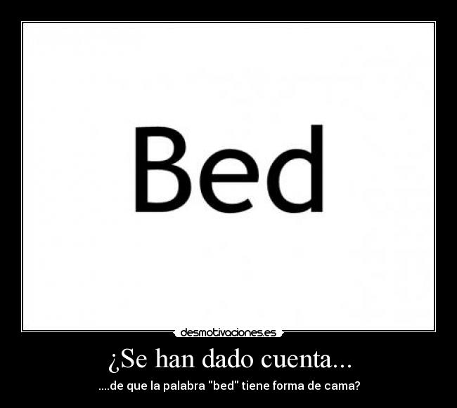 ¿Se han dado cuenta... -