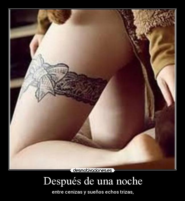Después de una noche -