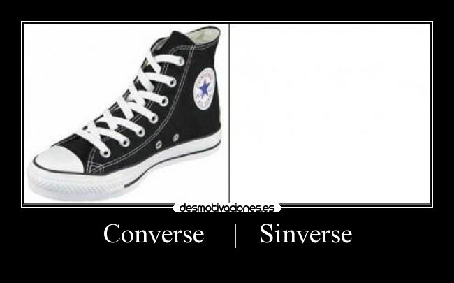 Converse | Sinverse -
