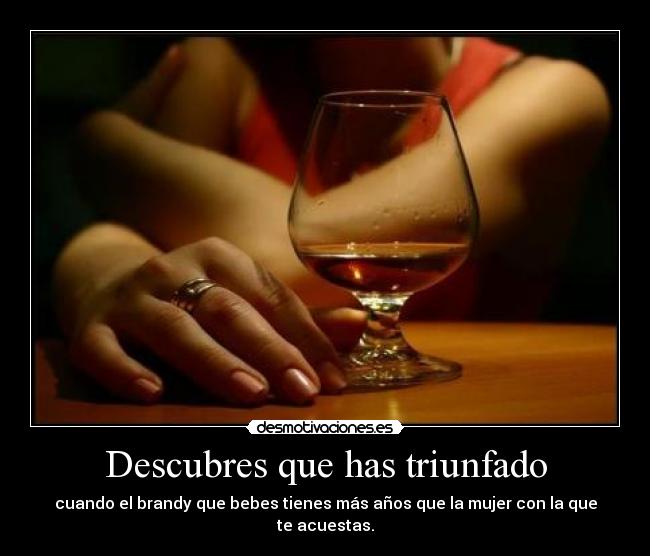 carteles triunfador desmotivaciones