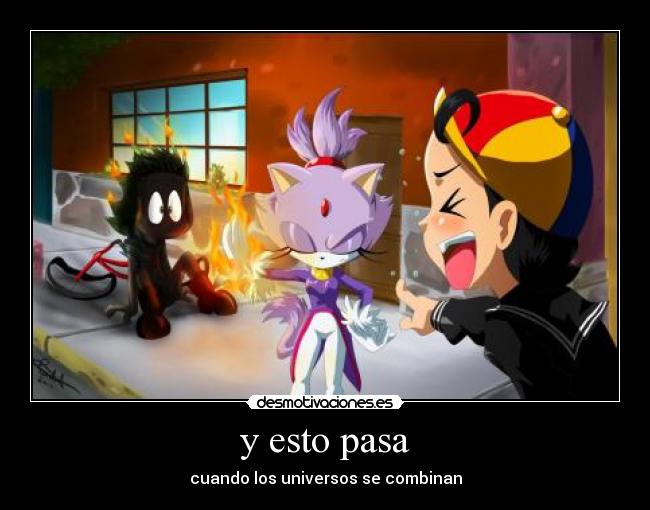 carteles esto pasa cuando los universos combinan desmotivaciones
