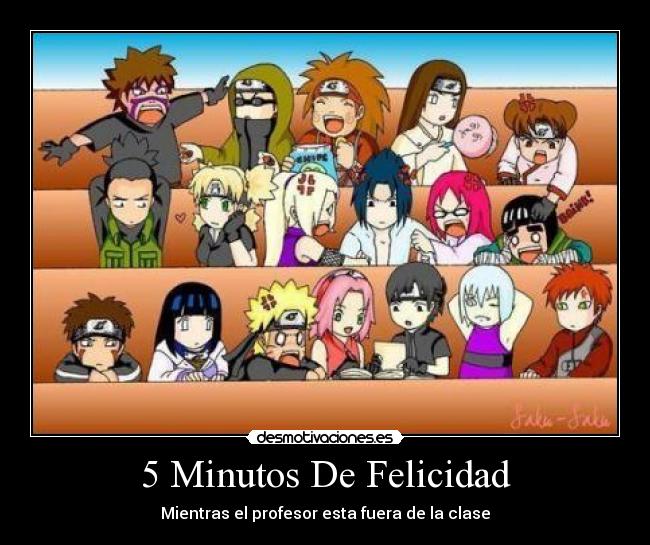 5 Minutos De Felicidad - Mientras el profesor esta fuera de la clase