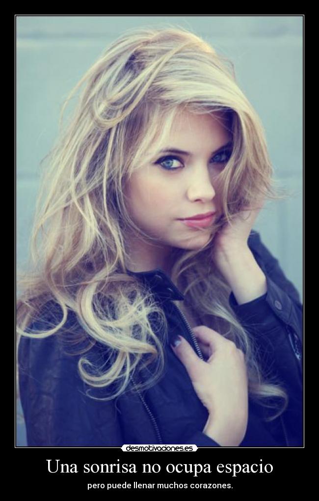Una sonrisa no ocupa espacio - 