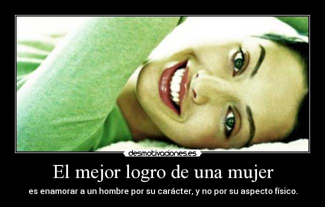 El mejor logro de una mujer - 