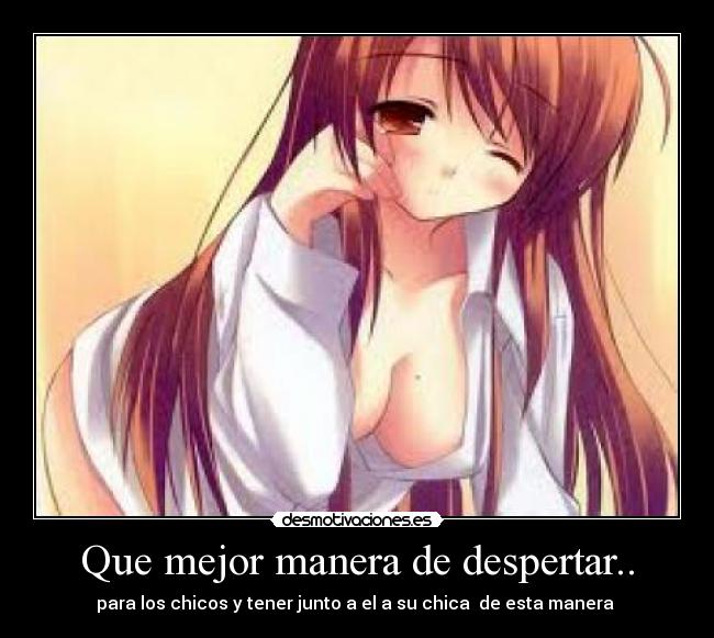 Que mejor manera de despertar.. -