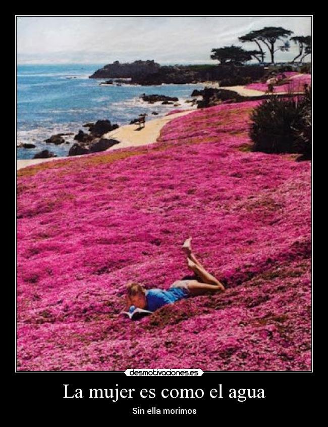 La mujer es como el agua - Sin ella morimos
