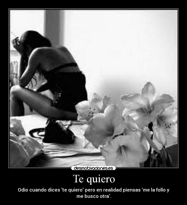 Te quiero -