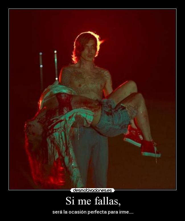 Si me fallas, - 