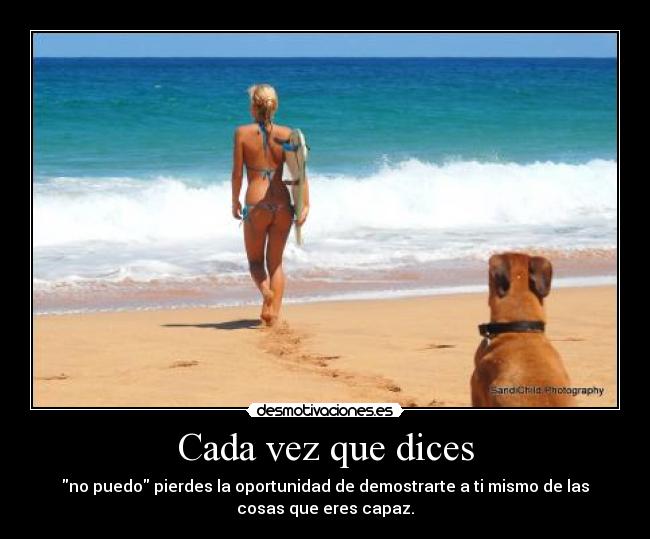 Cada vez que dices - 